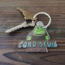 Load image into Gallery viewer, Pond Scum Key Chain