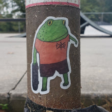 Load image into Gallery viewer, Water Bottle (Skatepark Trash Frog Union)