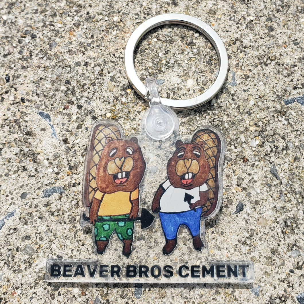 Beaver Bros Key Chain